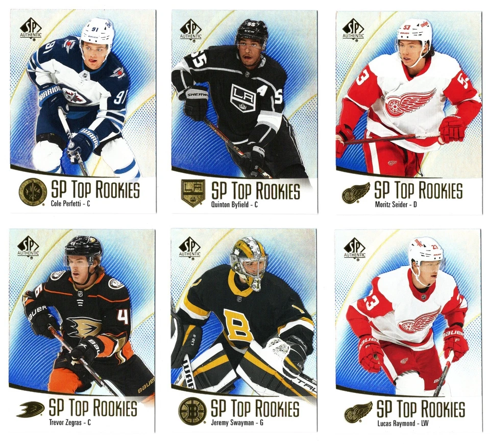 2021-22 SP Authentic SP Top Rookies Blue Insert Set Pick From List !! - Image 1 of 1