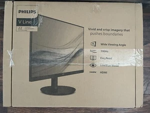 PHILIPS 22 inch Class Thin Full HD (1920 x 1080) Monitor 100 HZ - Picture 1 of 4