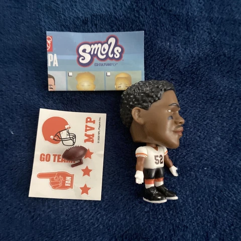 KHalil MACK SMOLS 3" ACTION Figure Chicago Bears Look! Cover