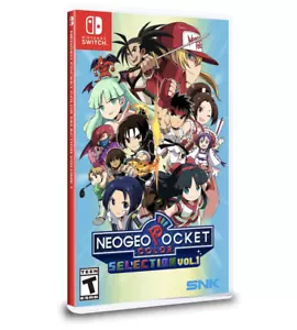 NeoGeo Pocket Color Selection Vol 1 Nintendo Switch Limited Run Games LRG Sealed - Picture 1 of 7