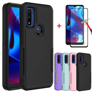 Funda protectora para teléfono Motorola Moto G Pure/G Power/G Play 2023 + protector de pantalla - Imagen 1 de 60