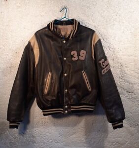 Redskins vintage teddy M leather jacket Vintage Blouson en cuir - Perfecto 