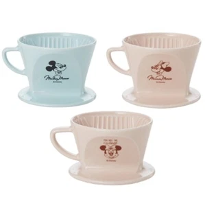 Kalita Mickey & Minnie Coffee Dripper Blue & Pink MM HA102 MN HA101 JAPAN NEW - Picture 1 of 26