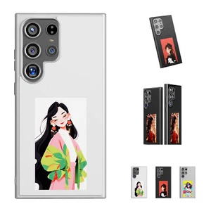 Smart E-Ink Display NFC Handyhülle für Samsung Galaxy S24 Ultra/S23 Ultra - Bild 1 von 25