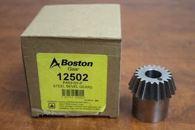 BOSTON GEAR PA6310Y-P, 12502 Engranaje cónico de acero con diámetro acabado Foto 1 de 4