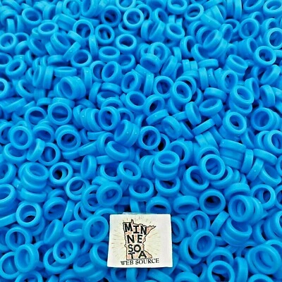 800 NEW Knex Blue Spacers Washers Bushings - Standard K'nex Parts - Image 1 of 2
