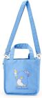 Sanrio Tuxedo Sam 2Way Mini Tote Bag 070017, Cotton, Steel, Blue