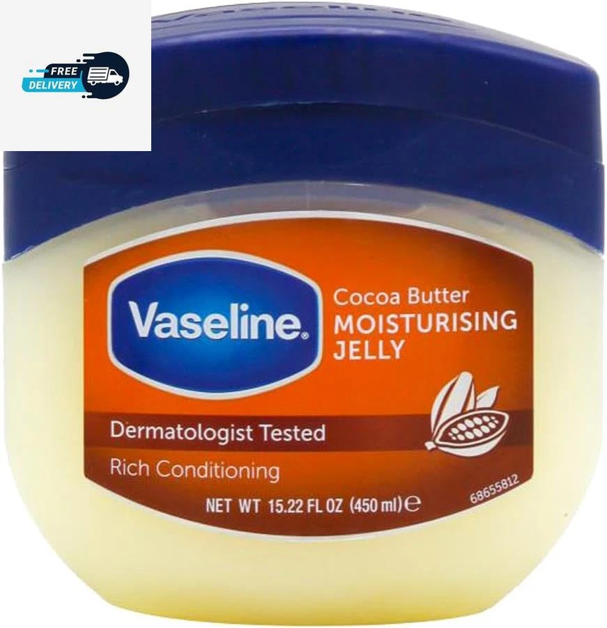 Vaseline Cocoa Butter Moisturising Jelly 450 Ml