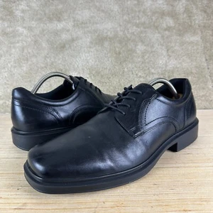 ECCO Helsinki 2 Oxford Mens EU 45 US 11 11.5 Black Lace Up Dress Shoes - Picture 1 of 13