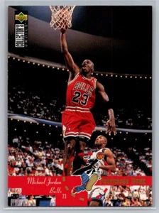 Michael Jordan 1995 Upper Deck Collectors Choice Professor Dunk #195 - Picture 1 of 2