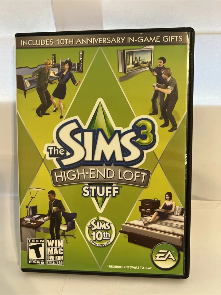 The Sims 3 High End Loft Stuff PC Game - Image 1 of 1