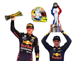 Max Verstappen FormulaOne RedBull World Champion Holographic 11x14 Matted Frame - Picture 1 of 2