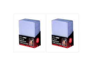 Ultra PRO Premium Toploaders (3" x 4") Ultra Clear Durable - 2 Sealed Packs (50) - Picture 1 of 1