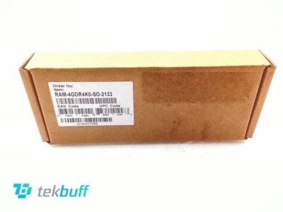 QNAP 4GB DDR4 Memory Module - SO-DIMM, 260 Pin - 4GDR4K0-SO-2133 - Image 1 of 3