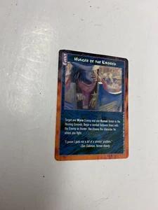 Rage Collectible Card Game Hunger of the Kindred - 1998-1999 White Wolf Games - Picture 1 of 2