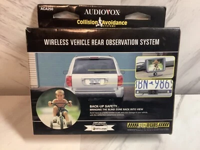 Audiovox 2.5”Wireless Vehicle Rear Observation System Backup System ACA250 New - Image 1 of 4