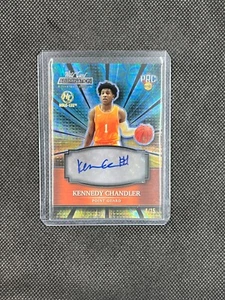 ¡¡¡TARJETA DE NOVATO RARA!!! Kennedy Chandler - Aluminación Wild Card - Automático - #'d/15 - Imagen 1 de 4
