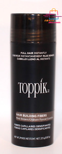 TOPPIK Hair Fibers - Medium Brown - Large 27.5g Bottle - QUANTITY DISCOUNT!
