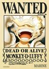 One Piece Wanted N22 Gear 5 Monkey D. Luffy Ruffy 3.Billions Poster manga 10/04