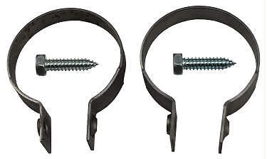 Pontiac GTO 1964-72, LeMans y abrazaderas de tubo trasero Tempest, par de 2 1/4", Foto 1 de 1