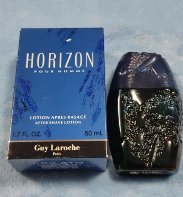 HORIZON BY GUY LAROCHE LOCIÓN PARA DESPUÉS DEL AFEITADO SPLASH 1,7 OZ / 50 ML NUEVO EN CAJA💖 AUTÉNTICO Foto 1 de 3