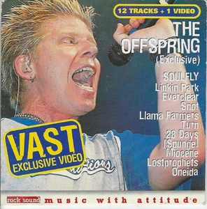 MUSIC WITH ATTITUDE - VOL 19 - VARIOUS ARTISTS ~ ROCK SOUND PROMO MUSIC CD - Imagen 1 de 2