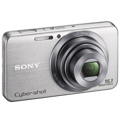 Sony Cyber-Shot DSC-W630 Digital Camera 16.1MP 5x Sliver 90% New Tested - Image 1 of 4
