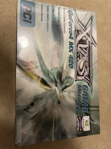 xtasy deforce4 mx 420 PCI 64MB Brand New Sealed - Picture 1 of 1