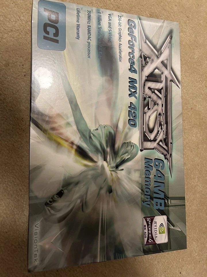 xtasy deforce4 mx 420 PCI 64MB Brand New Sealed - Image 1 of 1