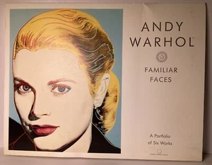 Andy Warhol's Familiar Faces A Portfolio of Six Works Art Prints 1989 from MOMA - Picture 1 of 24