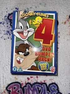 Looney Tunes & Friends Quad DVD Bundle X 4 Bumper Pack, Animation, Cartoons, (3) - Imagen 1 de 3