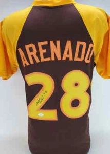 Nolan Arenado Signed 2016 All Star Game Jersey (JSA COA) Cardinals & Rockies 3B - Picture 1 of 8