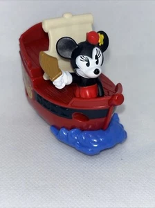 Disney McDonald's Happy Meal Toys Minnie Mouse Pirates Of The Caribbean Red Blue - Picture 1 of 5