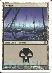 Magic The Gathering Magic The Gathering Juego de Cartas Coleccionables 9ª Novena Edición SWAMP Basic Land 340/350 - Imagen 1 de 1