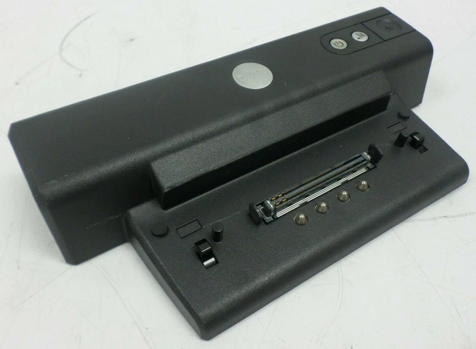 Replicador de puertos de estación de acoplamiento Dell Latitude PR01X 2U444 para D630 D830 D620 OEM Foto 1 de 4