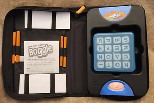 Boggle Game Folio Travel Edition Zipper Case COMPLETE - NWOB - Qwik Ship! - Picture 1 of 6