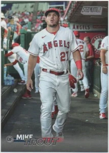 Mike Trout 2023 TOPPS STADIUM CLUB BASEBALL Base #179 Angels - Picture 1 of 2