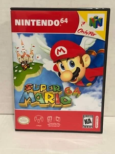 Super Mario 64 Nintendo 64 Case and Original Manual ONLY - NO GAME - Picture 1 of 3