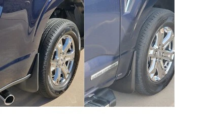 Guardabarros delantero y trasero Husky Liner sin taladro ajuste personalizado para Ford F150 2021-2025 Foto 1 de 4