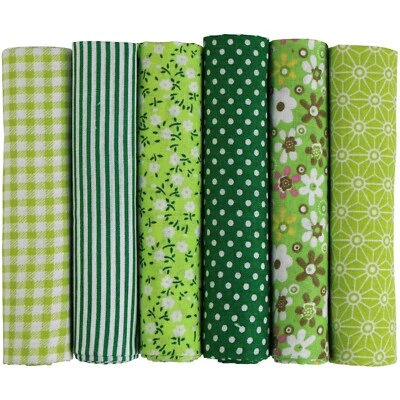 Stoffpakete Baumwollstoff 6 Stück Patchwork 50x50cm DIY Quilten - Bild 1 von 2