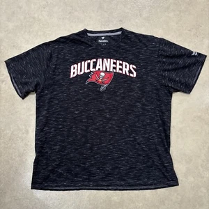 Tampa Bay Buccaneers Fanatics T-Shirt Tom Brady Black Gray Spellout Tee Size XL - Picture 1 of 6