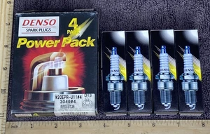 (4) Denso 3049 W20EPR-U11 U-Groove Spark Plug New Old Stock NIB - Picture 1 of 3