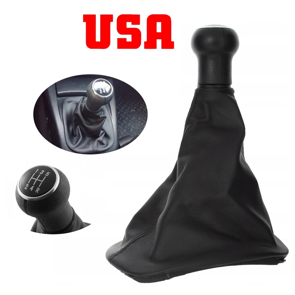 For 1997-2006 Volkswagen PASSAT B5 B5.5  5 Speed Gear Shift Knob Gaiter Cover - Изображение 1 из 4