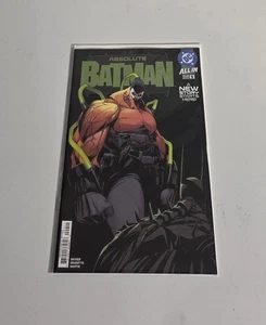 🔥 Absolute Batman #9 Cover A 1st Print Near Mint+ Comic Clear Bag & Board 🔥 - Picture 1 of 1
