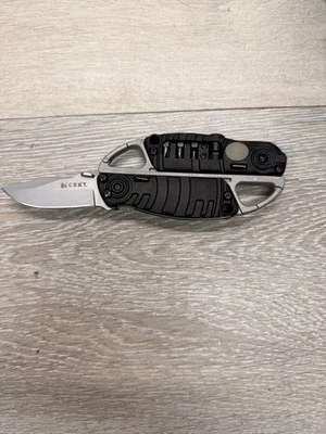 CRKT 9041 Flux Go Work Pocket Knife & 1/4” Bit Tool & Flashlight - Image 1 of 4