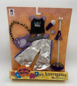 Vintage 2001 Groovy Girl Doll Clothing Xtravaganza Raving Rock Star - Picture 1 of 6