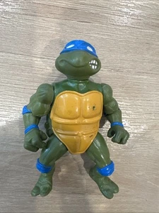 Leonardo TESTA DURA 1988 TMNT Teenage Mutant Ninja Turtle compagni di gioco vintage - Foto 1 di 2