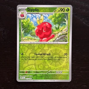 Dipplin 013/142 Pokemon Stellar Crown SV07 Reverse Holo Common Card NM - Picture 1 of 2
