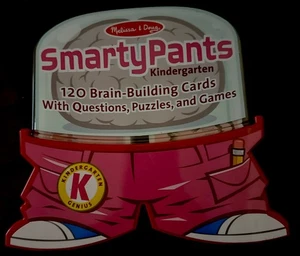 Smarty Pants Melissa & Doug Kindergarten 120 Brain Building Cards - Picture 1 of 2