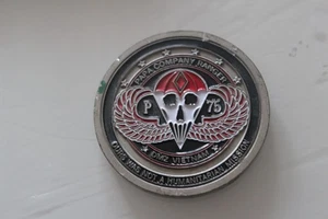 Para Company Ranger DMZ Vietnam Airborne Ranger Challenge Coin - Picture 1 of 3